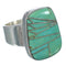 Southwest Sterling Silver And Turquoise Inlay Jewelry Ring Size 5-3/4 WX63126